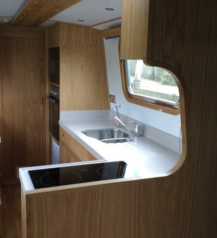 practical and attractive galley